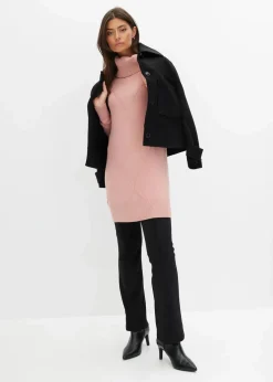 bonprix Pullover & Strickjacken|Bekleidung·Jeans|Longpullover vintagerosa