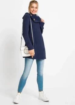 bonprix Bekleidung·Umstandsmode|Bekleidung·Jeans|Longpullover dunkelblau