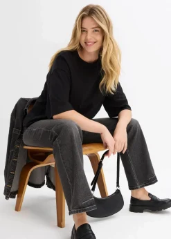 Longshirt aus Interlock|bonprix Best