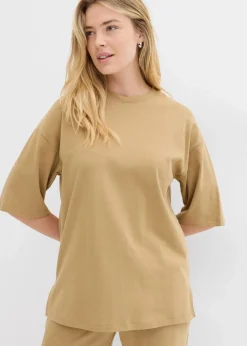 Longshirt aus Interlock|bonprix Hot