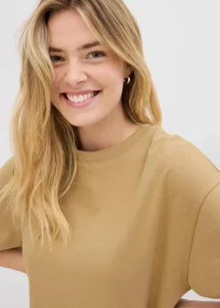 Longshirt aus Interlock|bonprix Hot