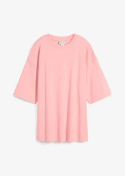 bonprix Shirts & Tops|Zweiteiler & Sets|Longshirt aus Interlock softrosa