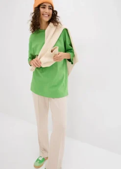 Longshirt aus Interlock|bonprix New