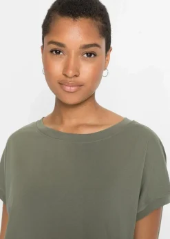 Longshirt aus reiner Baumwolle|bonprix Online