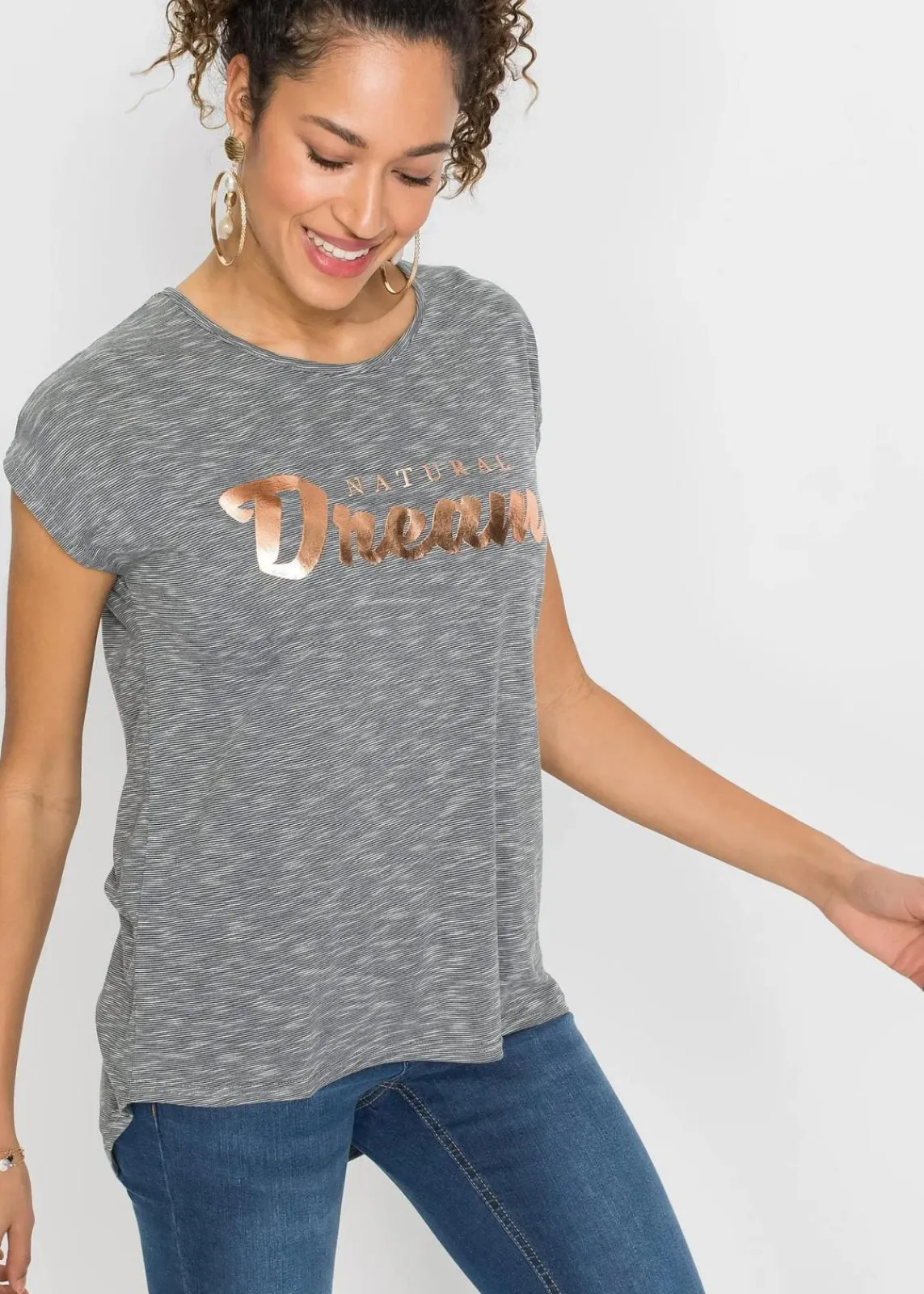 Longshirt aus Viskose-Mix|bonprix Sale