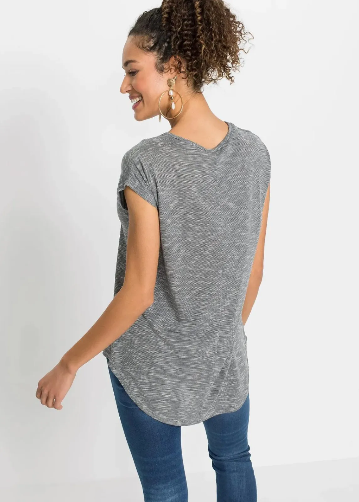 Longshirt aus Viskose-Mix|bonprix Sale