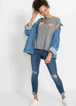 Longshirt aus Viskose-Mix|bonprix Sale