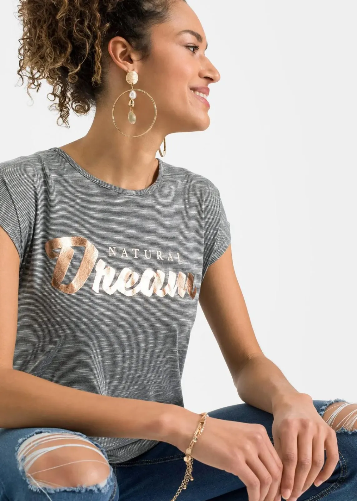 Longshirt aus Viskose-Mix|bonprix Sale