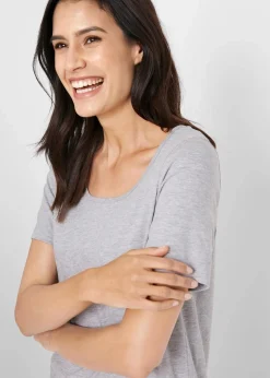 Long-Shirt, 2er-Pack|bonprix