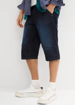 Long-Stretch-Jeans-Bermuda, Regular Fit|bonprix Outlet