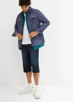 Long-Stretch-Jeans-Bermuda, Regular Fit|bonprix Outlet