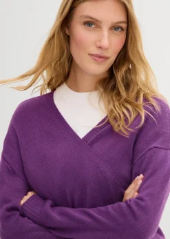 bonprix Pullover & Strickjacken|Basics|Longstrickjacke steingrau