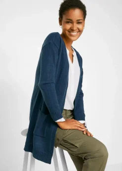 Longstrickjacke|bonprix Hot
