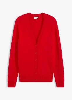 Longstrickjacke aus softem Viskose-Mix|bonprix Hot