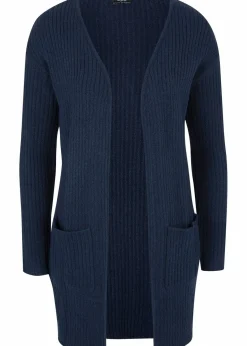 Longstrickjacke in breiter Rippenstruktur|bonprix New