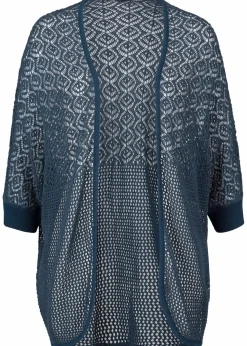 Longstrickjacke mit Lochmuster|bonprix Clearance