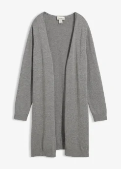 Longstrickjacke mit Rollkanten|bonprix Hot