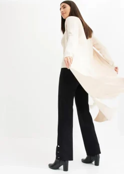 Longstrickjacke mit Viskose|bonprix Outlet