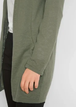 Longstrickjacke, offen|bonprix Online