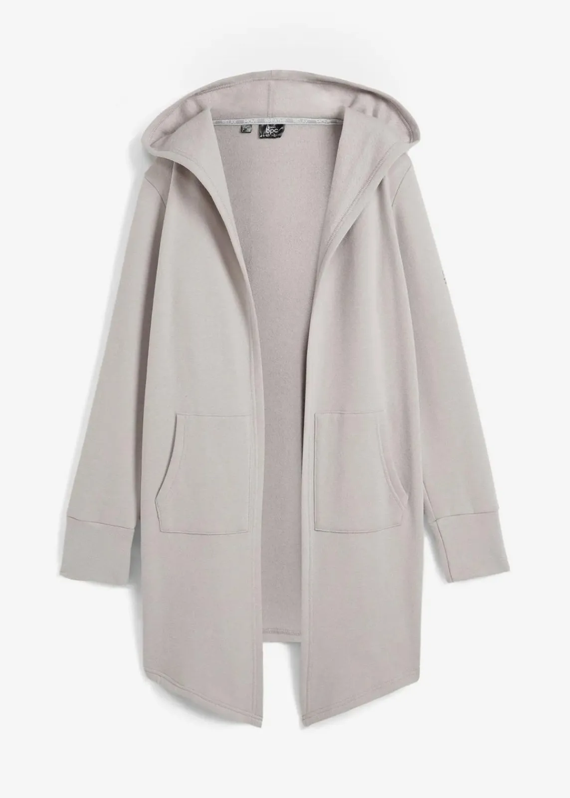 Long-Sweatjacke|bonprix