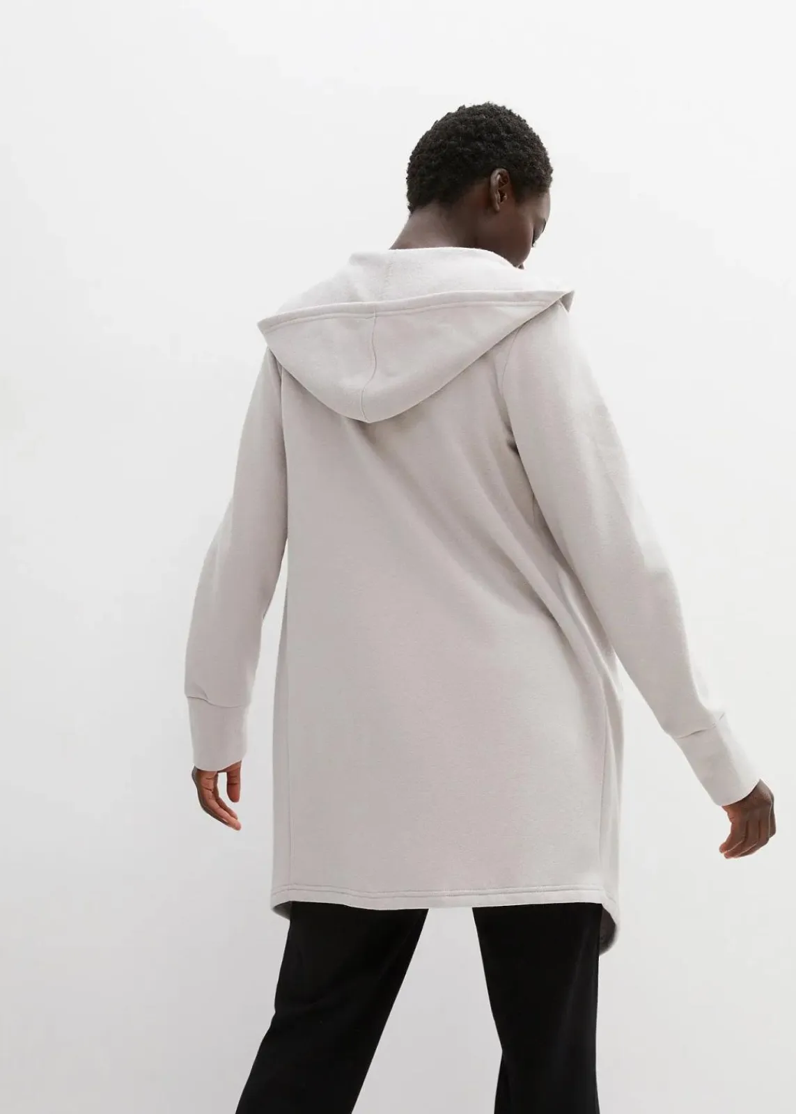 Long-Sweatjacke|bonprix