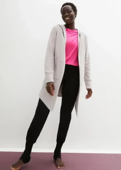Long-Sweatjacke|bonprix