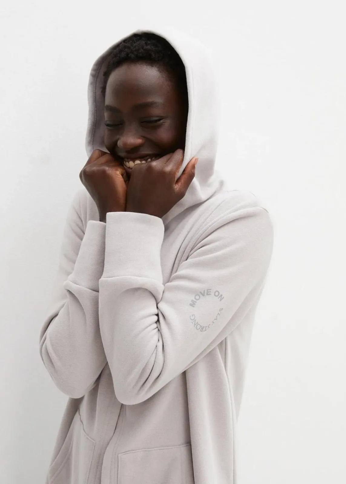 Long-Sweatjacke|bonprix