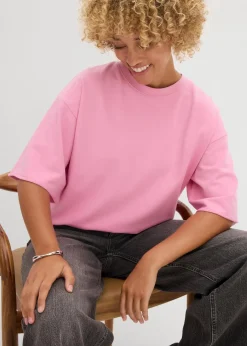 Long-Sweatshirt aus reiner Baumwolle|bonprix Best