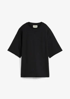 bonprix Bekleidung·Blusen & Tuniken|Zweiteiler & Sets|Long-Sweatshirt aus reiner Baumwolle schwarz