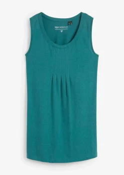 bonprix Shirts & Tops|Long-Top petrol