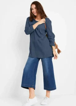 Long-Tunika aus Baumwolle|bonprix Clearance