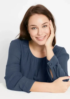 Long-Tunika aus Baumwolle|bonprix Clearance