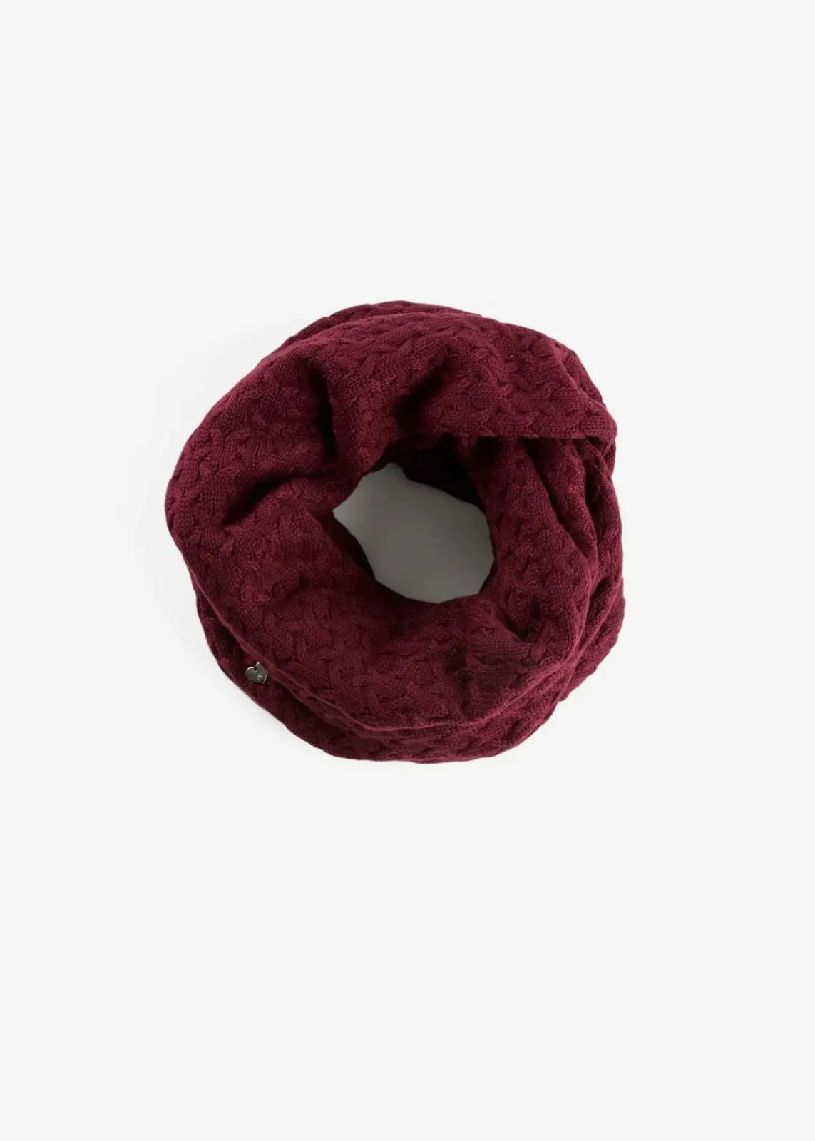 bonprix Schals & Tücher|Schuhe & Accessoires In Spezialgrößen·Tücher & Ponchos|Loop Schal mit Kaschmiranteil ahornrot