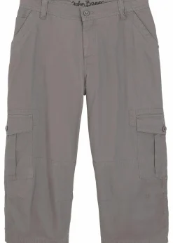 Loose Fit 3/4 Cargohose aus reiner Baumwolle|bonprix New