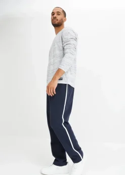 Loose Fit Jogginghose mit Kontrastdetails (2er Pack)|bonprix Discount