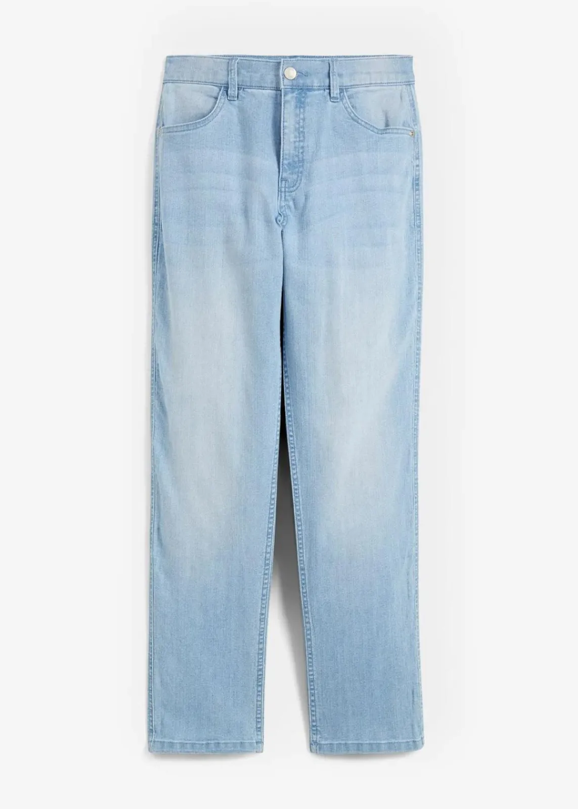 Loose-Fit Stretch-Jeans mit verstellbarem Bund, Straight|bonprix Sale