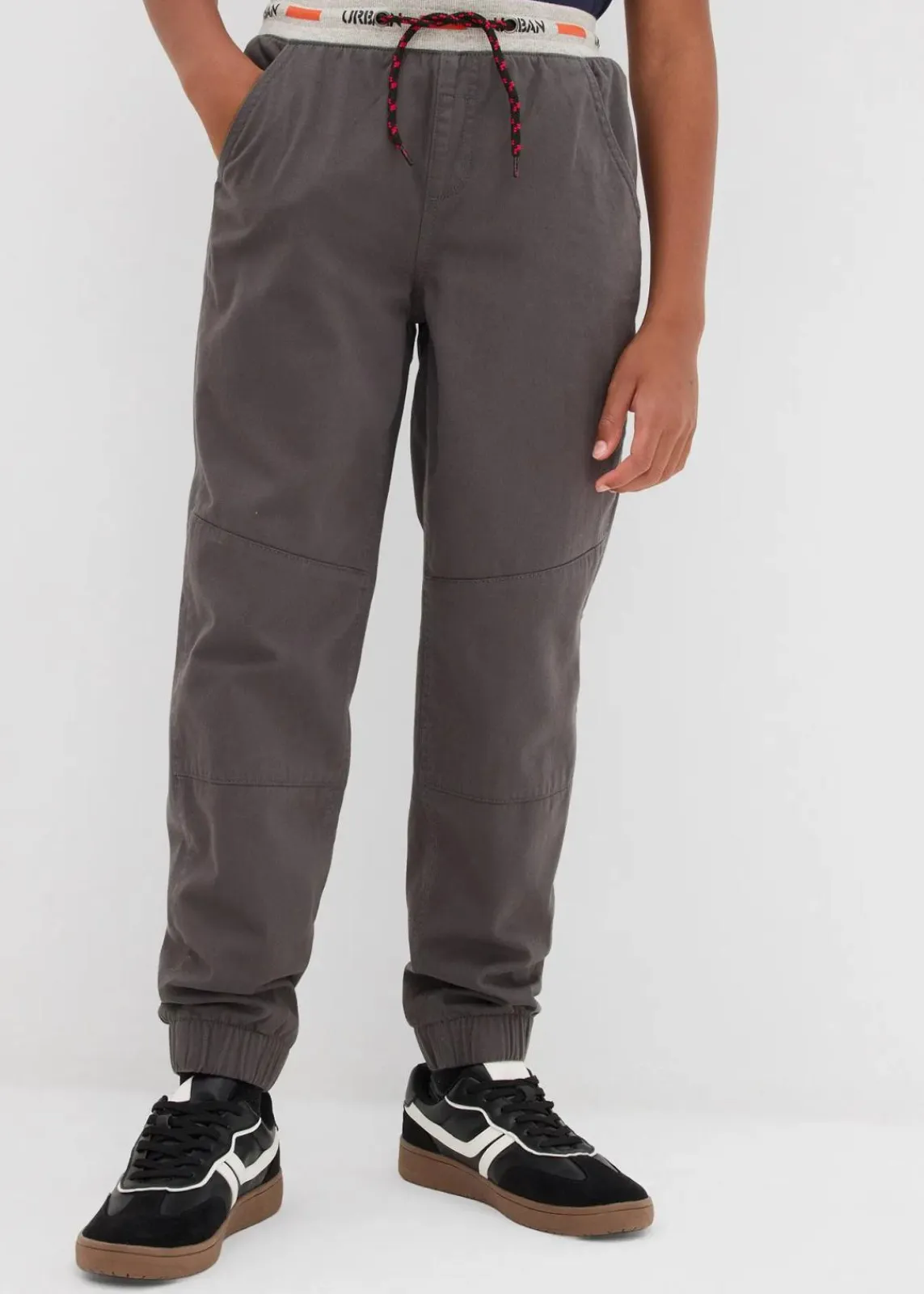 bonprix Jungen 9-16 Jahre·Jacken & Outdoor|Jungen 9-16 Jahre·Hosen|Loose-Fit Thermohose mit Jerseyfutter anthrazit