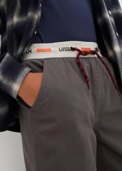 bonprix Jungen 9-16 Jahre·Jacken & Outdoor|Jungen 9-16 Jahre·Hosen|Loose-Fit Thermohose mit Jerseyfutter anthrazit