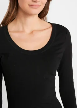 bonprix Wäsche·Bodies|Wäsche·Homewear|Loungewear Body schwarz