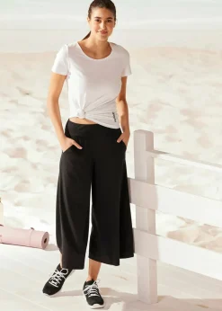 Loungewear Culotte mit weitem Bein|bonprix Sale