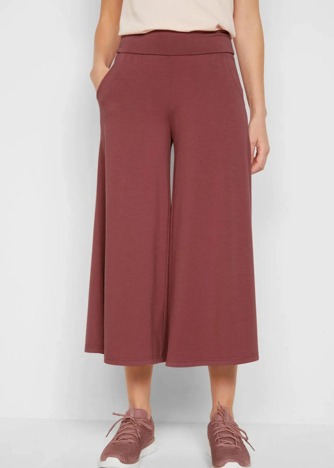 Loungewear Culotte mit weitem Bein|bonprix New