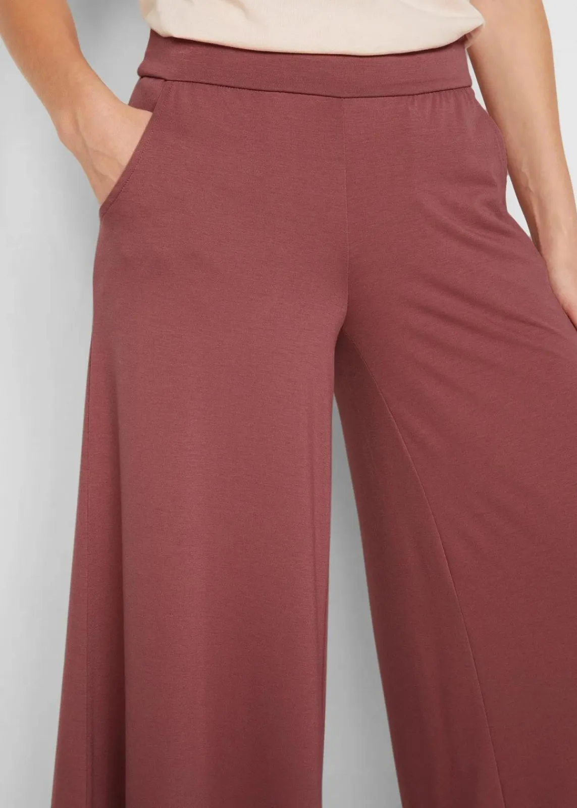 Loungewear Culotte mit weitem Bein|bonprix New