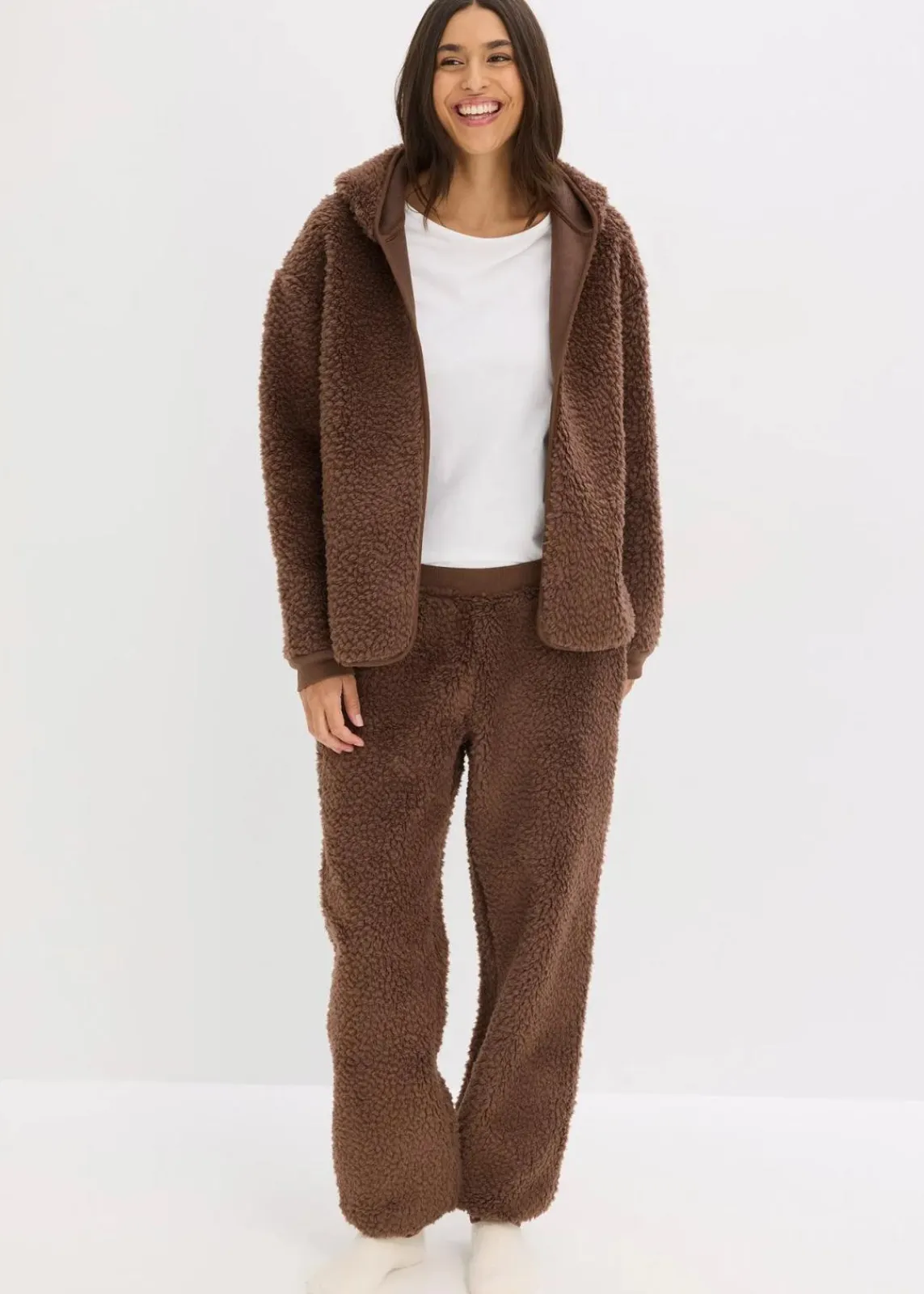 Loungewear Teddy Hausanzug|bonprix Online