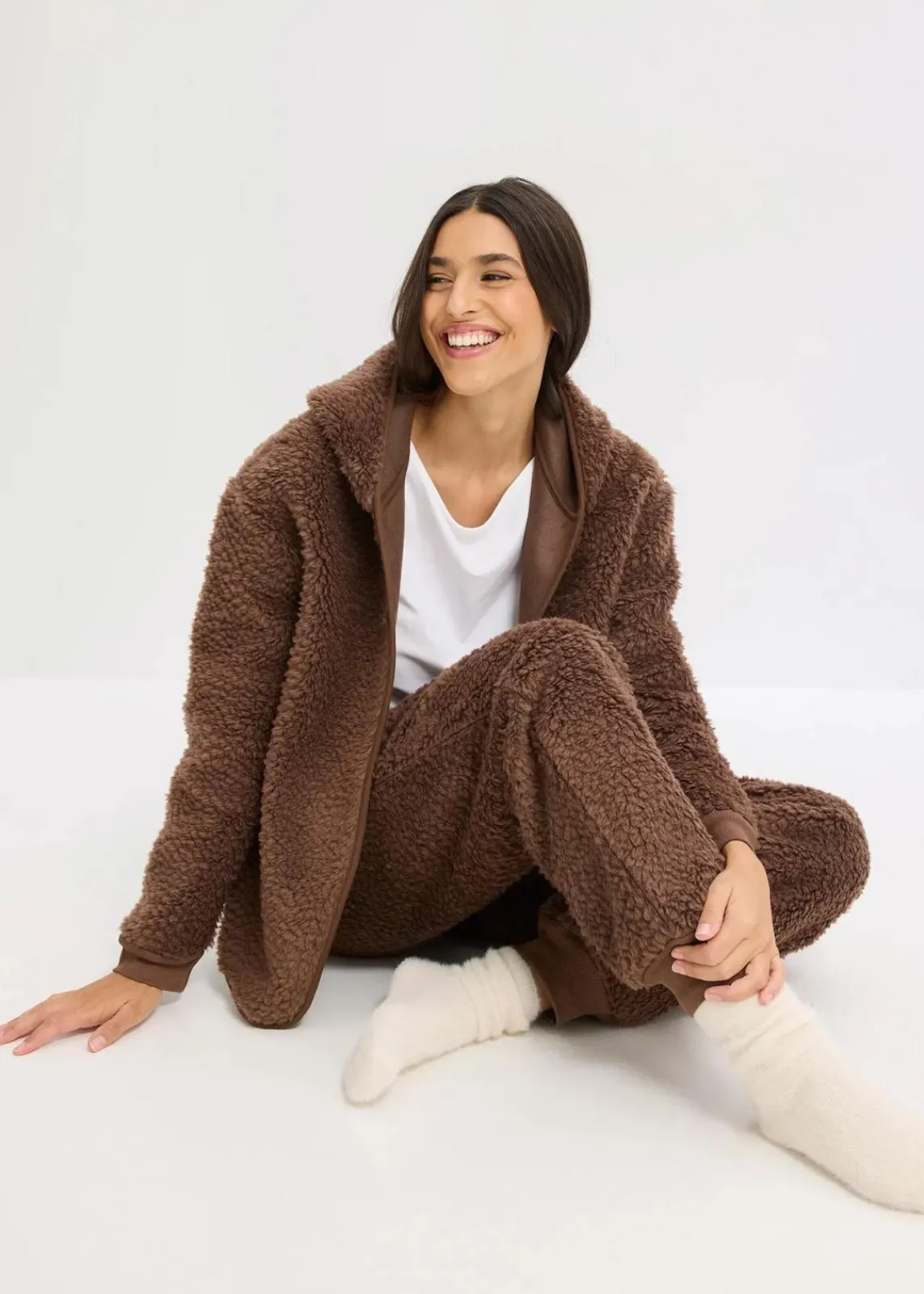 Loungewear Teddy Hausanzug|bonprix Online