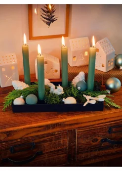 bonprix Sehr Beliebt|Kerzenhalter|Magnetischer Kerzenhalter für 4 Kerzen schwarz