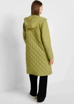 Mantel in Materialmix|bonprix Sale