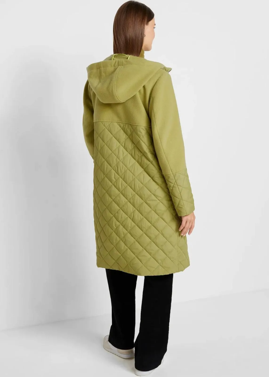 Mantel in Materialmix|bonprix Sale