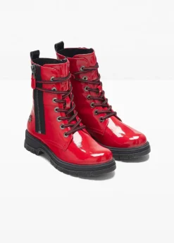 Marco Tozzi High Heels|Boots|by Guido Maria Kretschmer Schnürboots rot