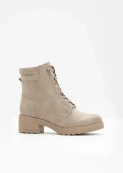 Marco Tozzi High Heels|Boots|Schnürboots taupe