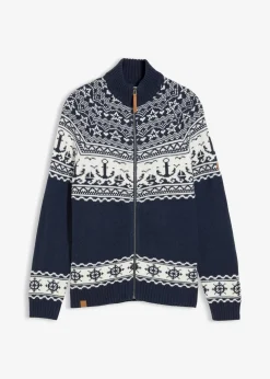 Maritime Norweger-Strickjacke|bonprix Online
